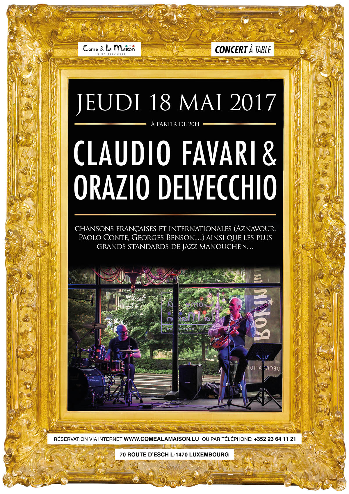 JEUDI 18 Avril à 20h