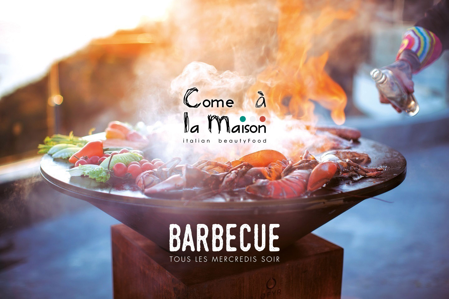 Barbecue « Come à la Maison » à volonté