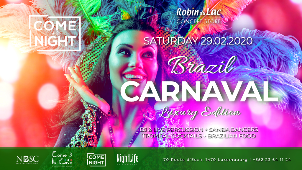 Brazil Carnaval at Come à la Cave