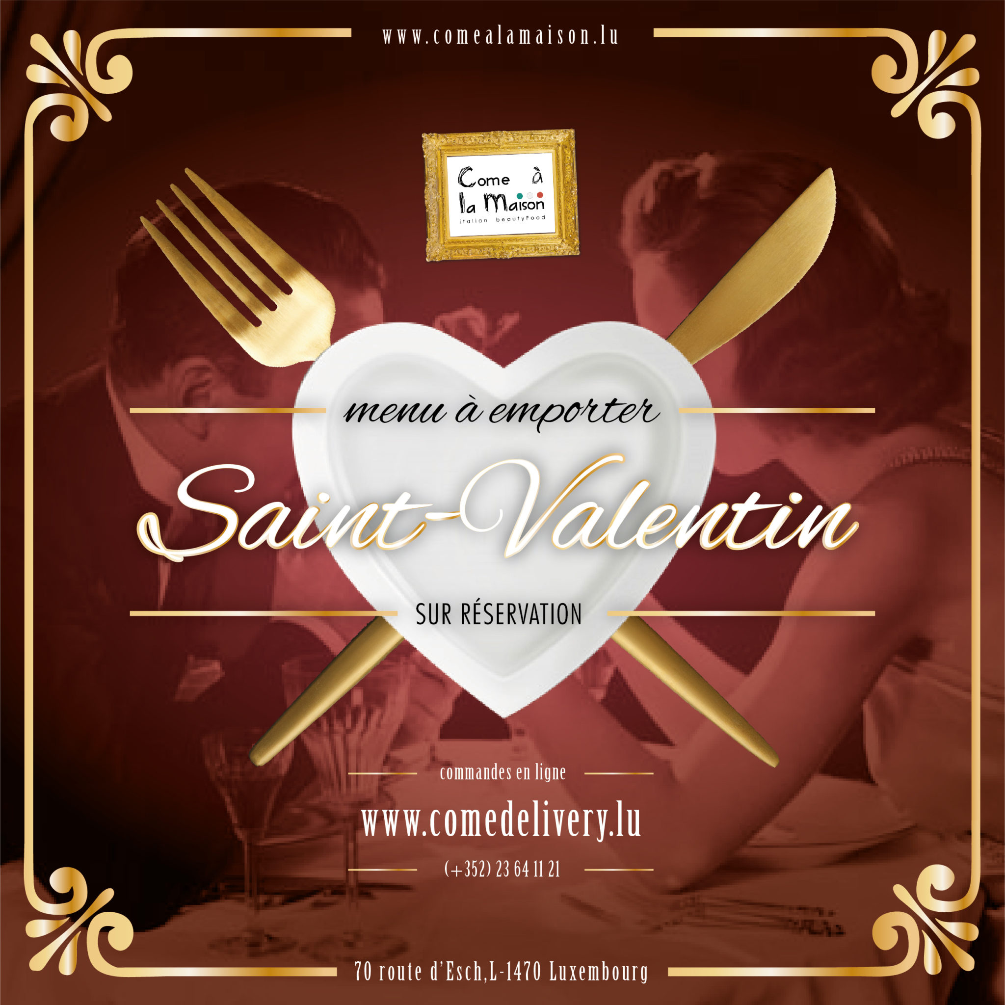 MENU SAINT VALENTIN