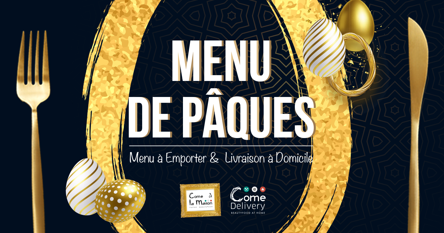 Menu de Pâques 2021